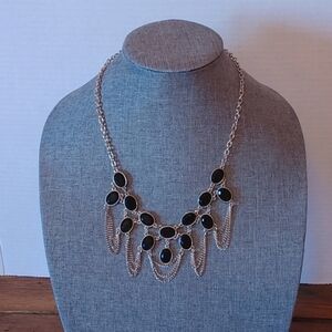 💚BLACK & GOLD CHOKER NECKLACE